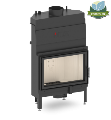 КАМИННАЯ ТОПКА С ВОДЯНЫМ КОНТУРОМ HITZE ALBERO AQUASYSTEM ALAQS68X43.S